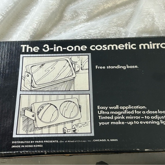 Vintage Mon Image Makeup mirror by Paris presents. New inbox. Retro 80s. - Picture 10 of 11